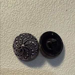 Vintage Style Silver Buttons